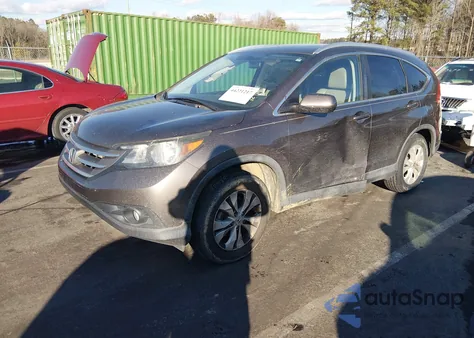 2014 Honda Cr-V Ex-L из США, поврежденный, VIN 2HKRM3H77EH554595